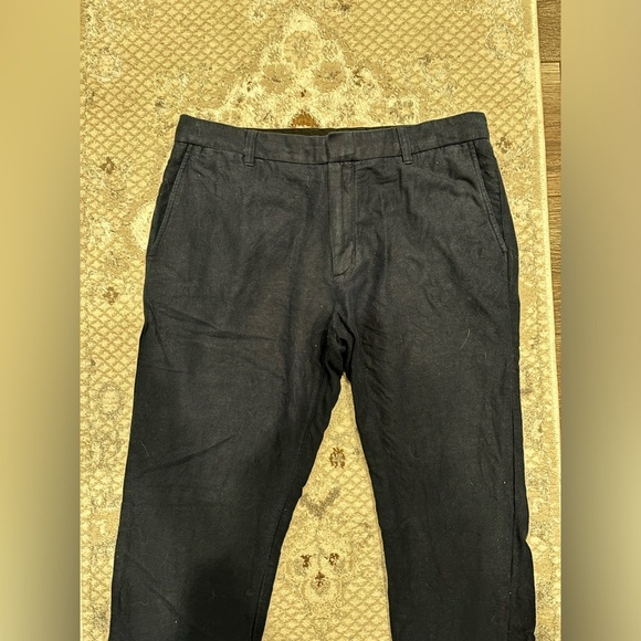 VINCE Griffith Slim Fit Chino Pant Navy Blue Sz 34 - Picture 5 of 9